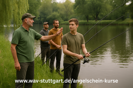 Sonderpreis: Praxistag 25. April 2026 in Mengen für die Fischerprüfung am 18.7.2025