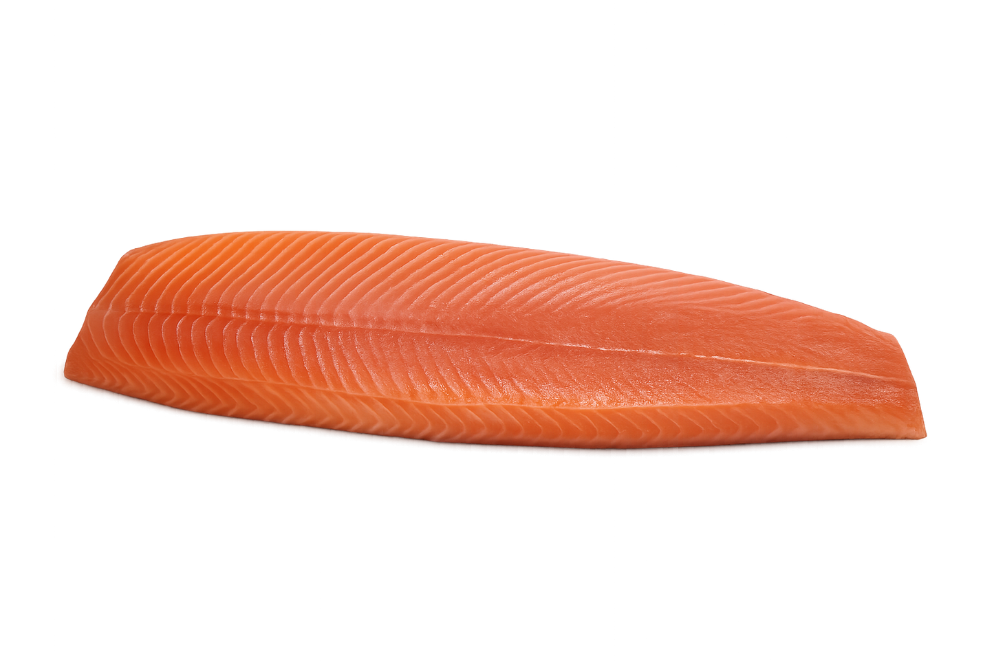 Kaltgeräucherter Lachs. Vakuumverpackt. Verkauf Dezember 2026