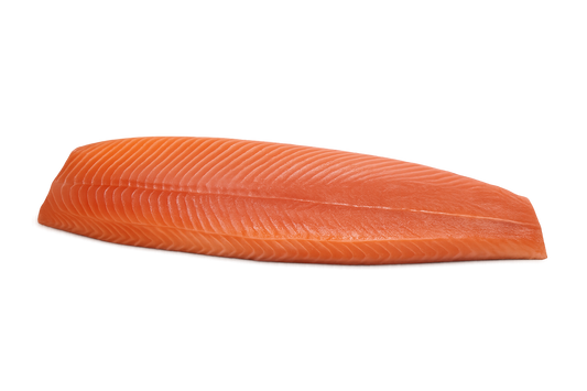 Kaltgeräucherter Lachs. Vakuumverpackt. Verkauf Dezember 2026