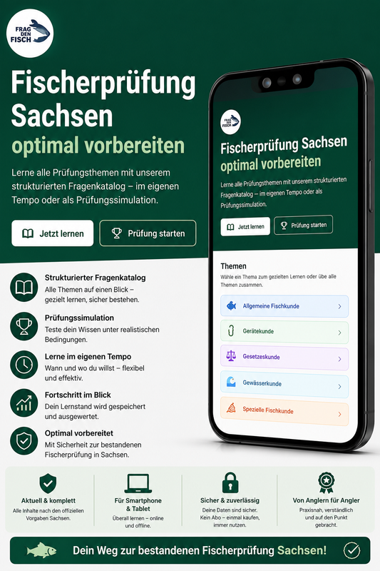Die offiziellen Prüfungsfragen Sachsen– einfach und flexibel lernen
