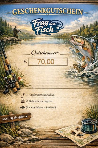 Frag den Fisch Gutschein