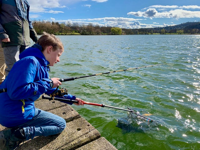 Praxistage  für die Fischerprüfung in Unterfranken