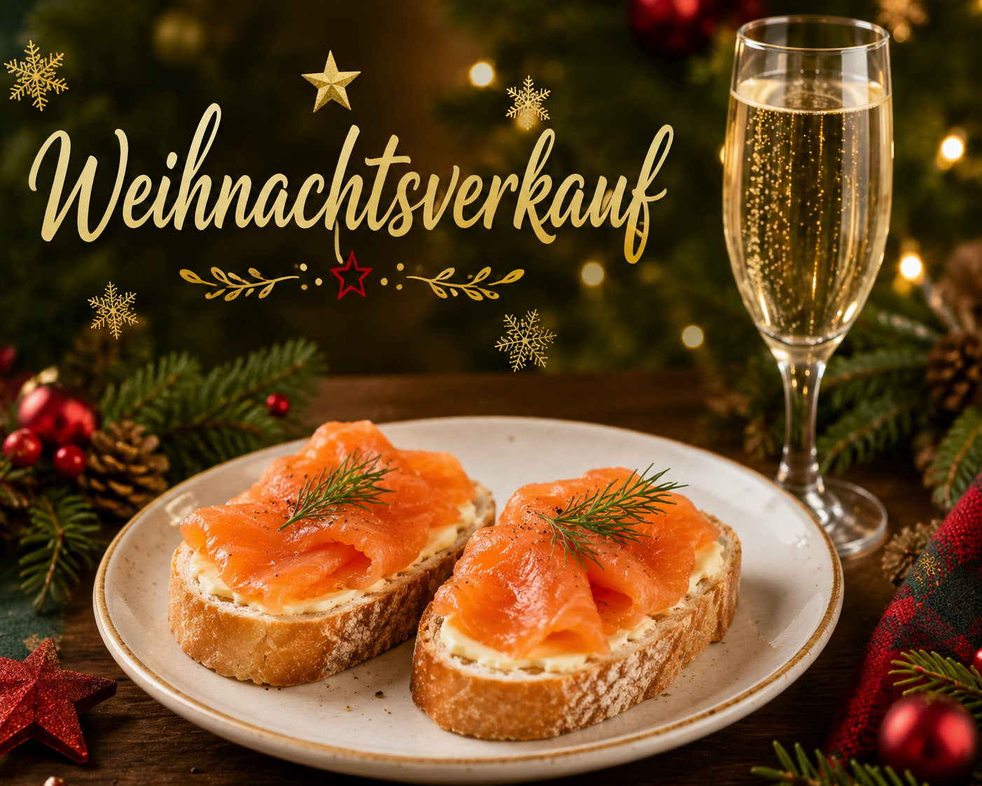 Gebeizter Lachs. (Gravadlachs) Vakuumverpackt. Verkauf  Dezember 2026