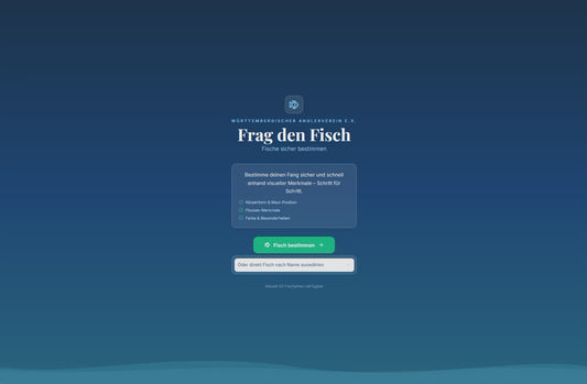 Nie wieder rätseln – Welchen Fisch habe ich gefangen?
